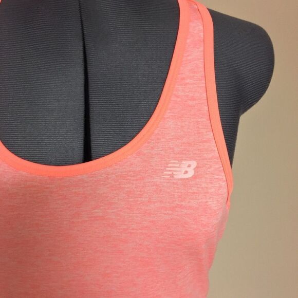 New Balance Orange Work Out Tank XS - Picture 2 of 4